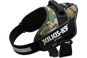 Julius-K9, 16IDC-C-1, IDC Powerharness, Dog Harness, Size: 1, Camouflage