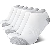 Calvin Klein Womens No Show Socks - 6 Pack Lightweight Cotton Blend Cushioned Low Cut Tab Ankle Socks for Sneakers & Loafers