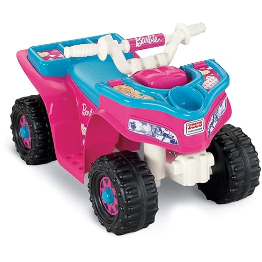 Fisher Price Power Wheels Barbie Sporty ATVStyle Lil' Quad