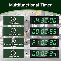 YZ Gym Clock for Home Gym with Start/Stop