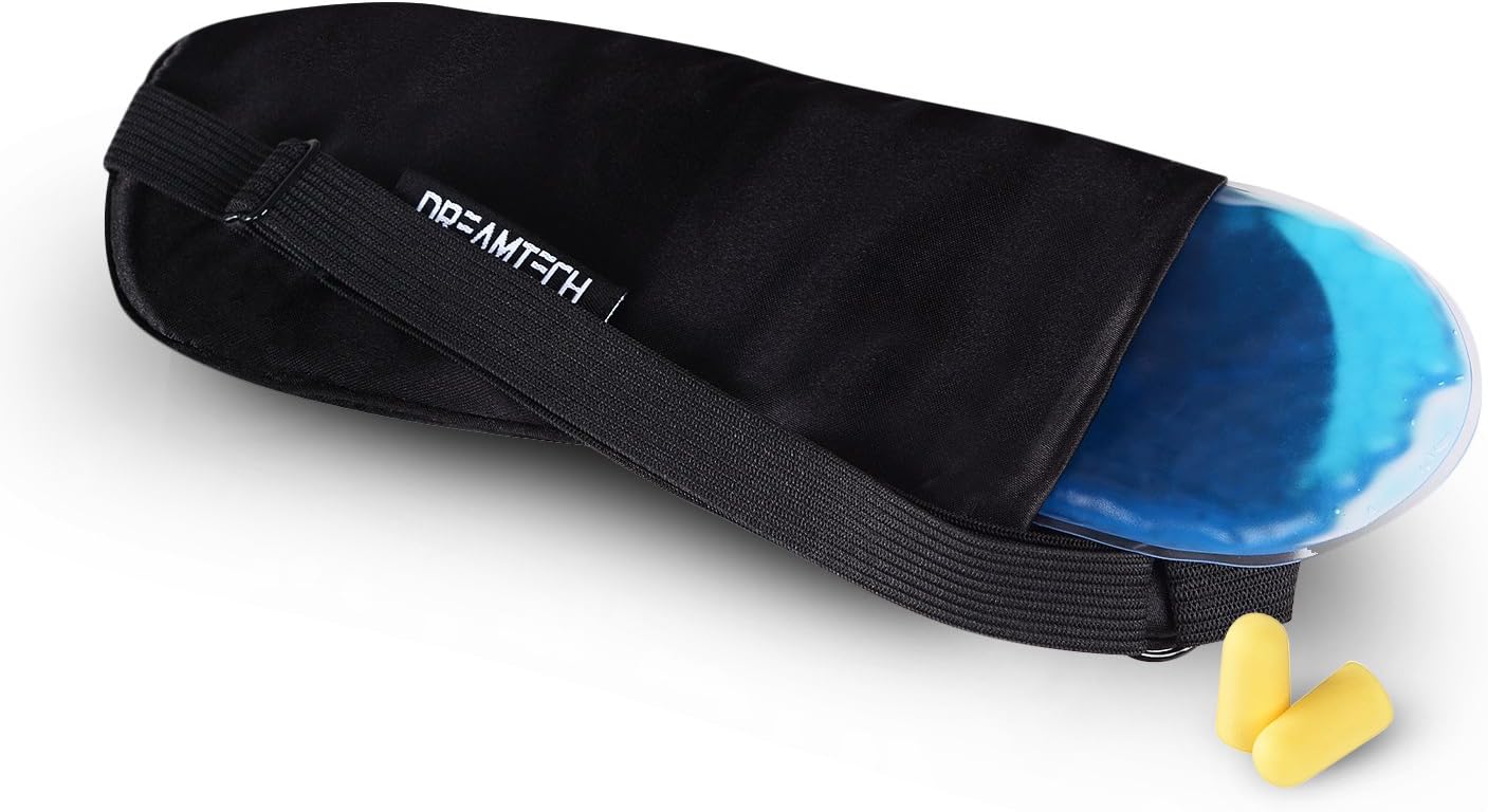 DreamTECH® Gel Sleeping Mask with Free Earplugs Set 1 pc.