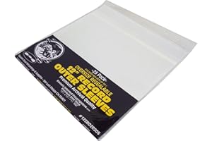 SQUARE DEAL RECORDINGS & SUPPLIES (25) 12" Resealable Oversize Record Outer Sleeves - Super Clear Premium 2 Mil Thick Archival Quality BOPP - 13-7/8" x 13-1/4" + 1-5/8" Flap - FITS Most Box Sets UP to 7/8" Thick #12SB02RSOS