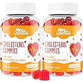 ChiQwench Cholesterol Supplements with 1500 Mg Plant Sterols & Stanols, Cholesterol Support Gummies, Cholesterol Complex Gummies, Maintains Normal Levels, Mixed Berry Flavor, 120 Count