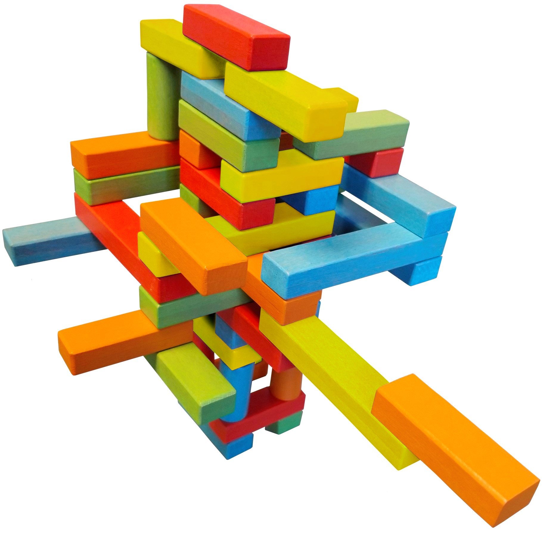 magnetic wooden building blocks