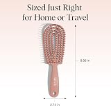Kitsch Flexible Detangle Hair Brush with Bendable Frame Terracotta view 5