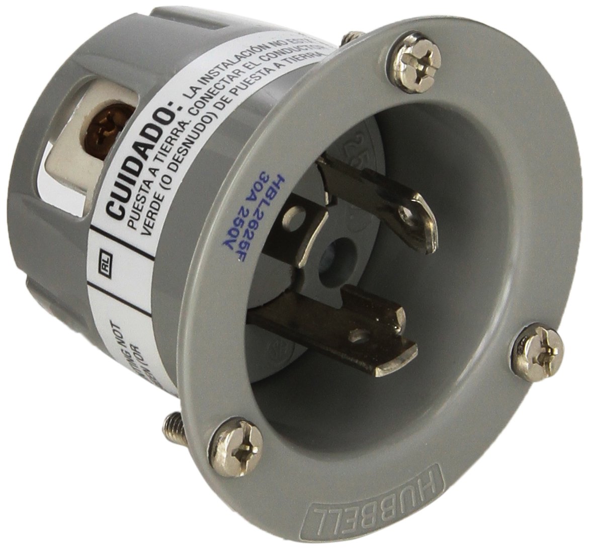 Hubbell HBL2625F Catalog HBL2625, Modular, High Temperature, Gray