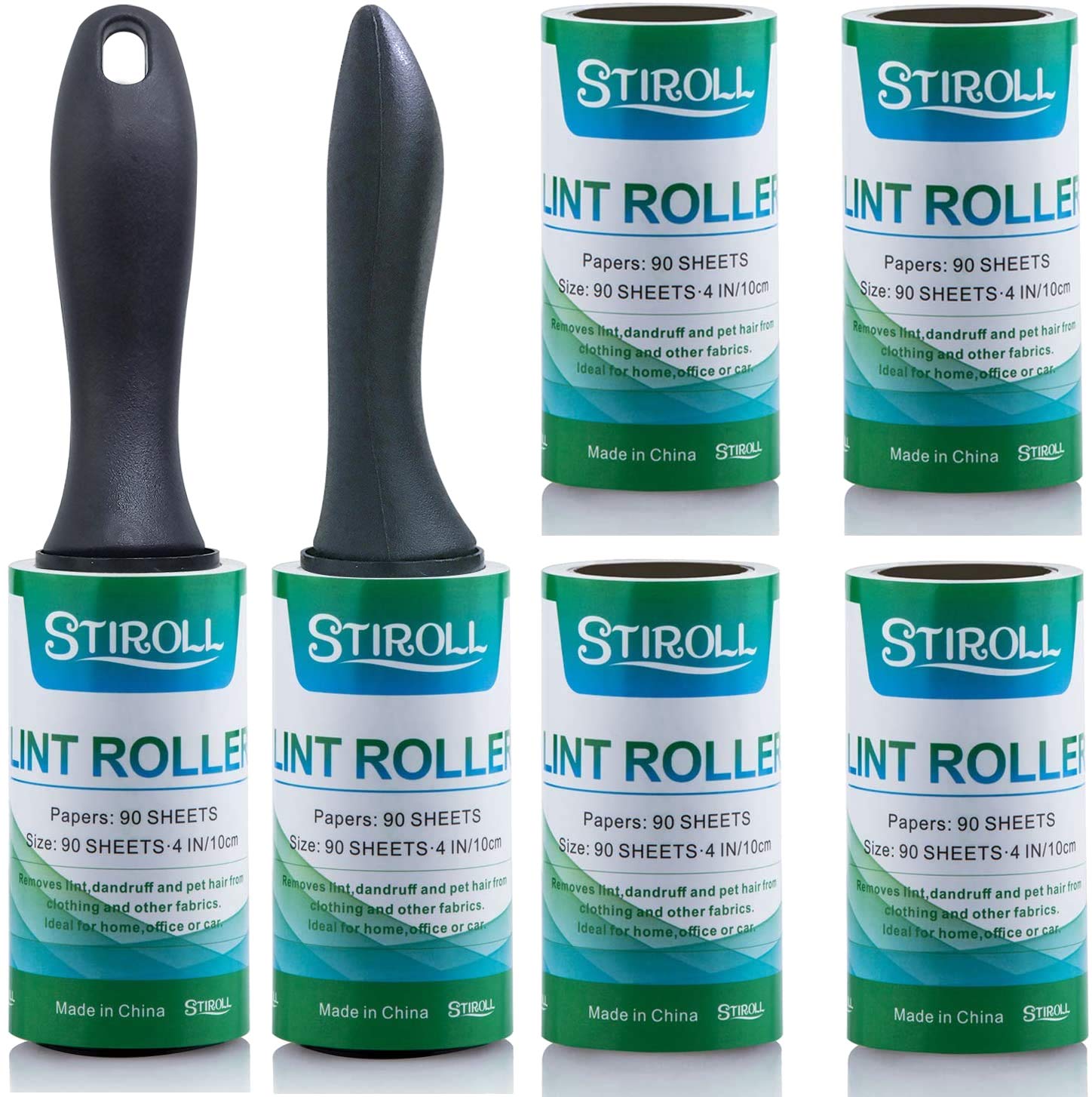 Mua Roller 粘着ローラー 粘着クリーナー コロコロ リントローラー はお得なパックで 犬 猫 その他の動物の髪に最適です ローラー6個 ローラーあたり90個 合計540個 Tren Amazon Nhật Chinh Hang 21 Fado