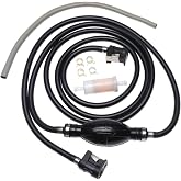 iFJF 32-858104K08 Fuel Line Kit 5/16in 10ft Compatible with Yamaha Marine | Primer Bulb with Check Valve, UV/Ozone Resistant Tubing, Quick Connector, 35-816296-4 Inline Filter, Options