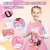 deAO Girls Beauty Salon Set 32PCS Kids Toy Kit Hair Stylist Play Pretend view 5