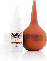 OTEX Otex Express Combi Pack Ear Drops 10ml Bulb Syringe Kit view 4