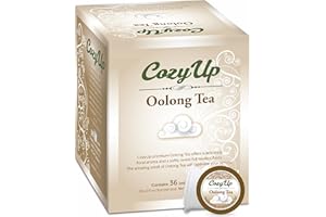 Cozy Up 36-Count Oolong Tea Pods Compatible with Keurig K-Cup Brewers
