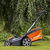 Yard Force 40V 37cm Cordless Lawn Mower LM G37A GR 40 range with 2.5Ah Battery view 5
