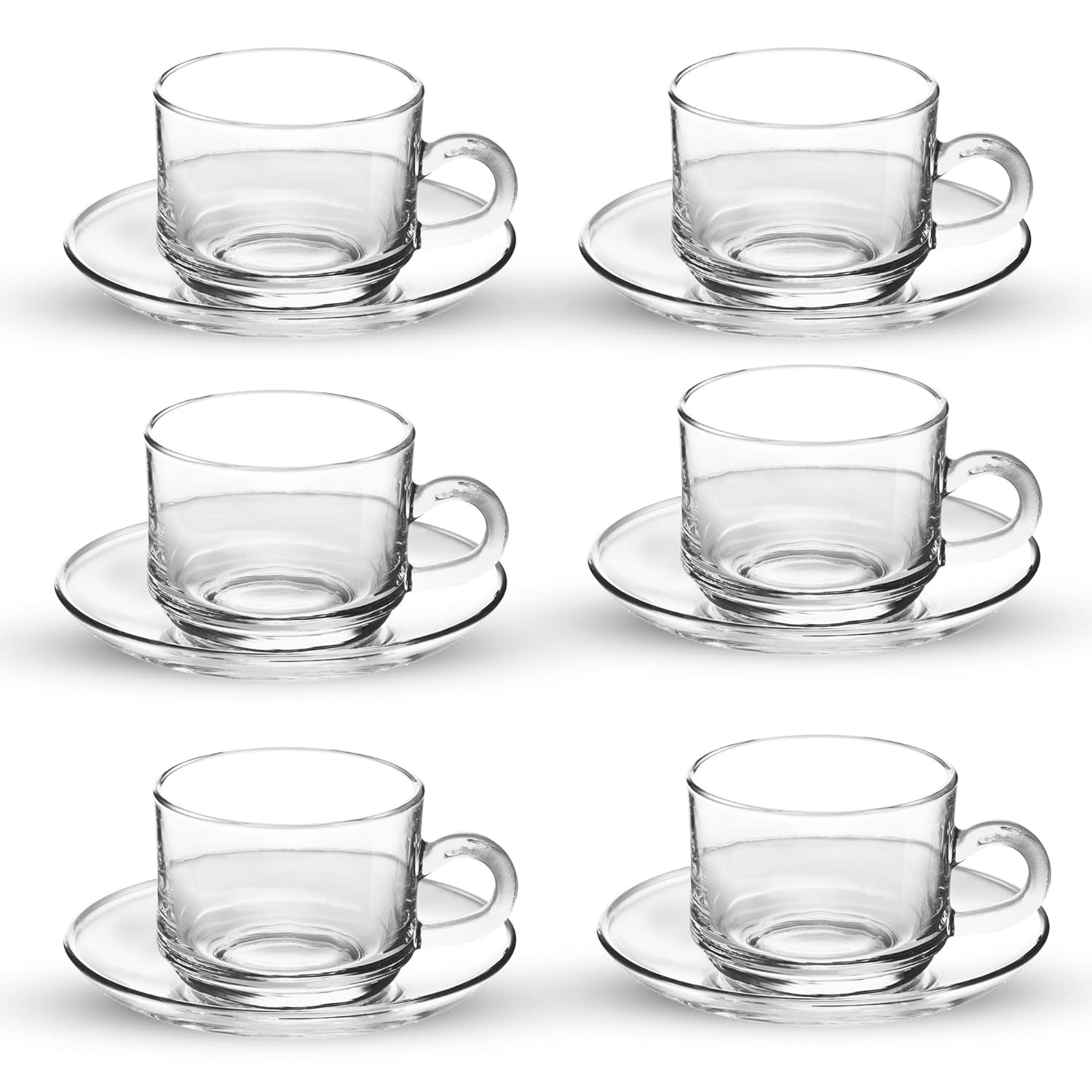 Buy Treo by Milton Bistro Cup and Saucer Set of 12 Online at Low Prices in India Amazon.in