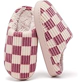 Guyarns Kids Slippers for Boys and Girls Plush Lined Memory Foam Comfort Non-Slip Sole Warm Winter House Shoes for Toddlers & Big Kids Indoor/Outdoor Wear