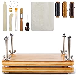 SYOSOF Book Press, Book Binding Press with 19Pcs