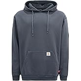 BOCOMAL FR Hoodies Pullover 10.5oz Cotton Fleece Flame Resistant Hooded Sweatshirts