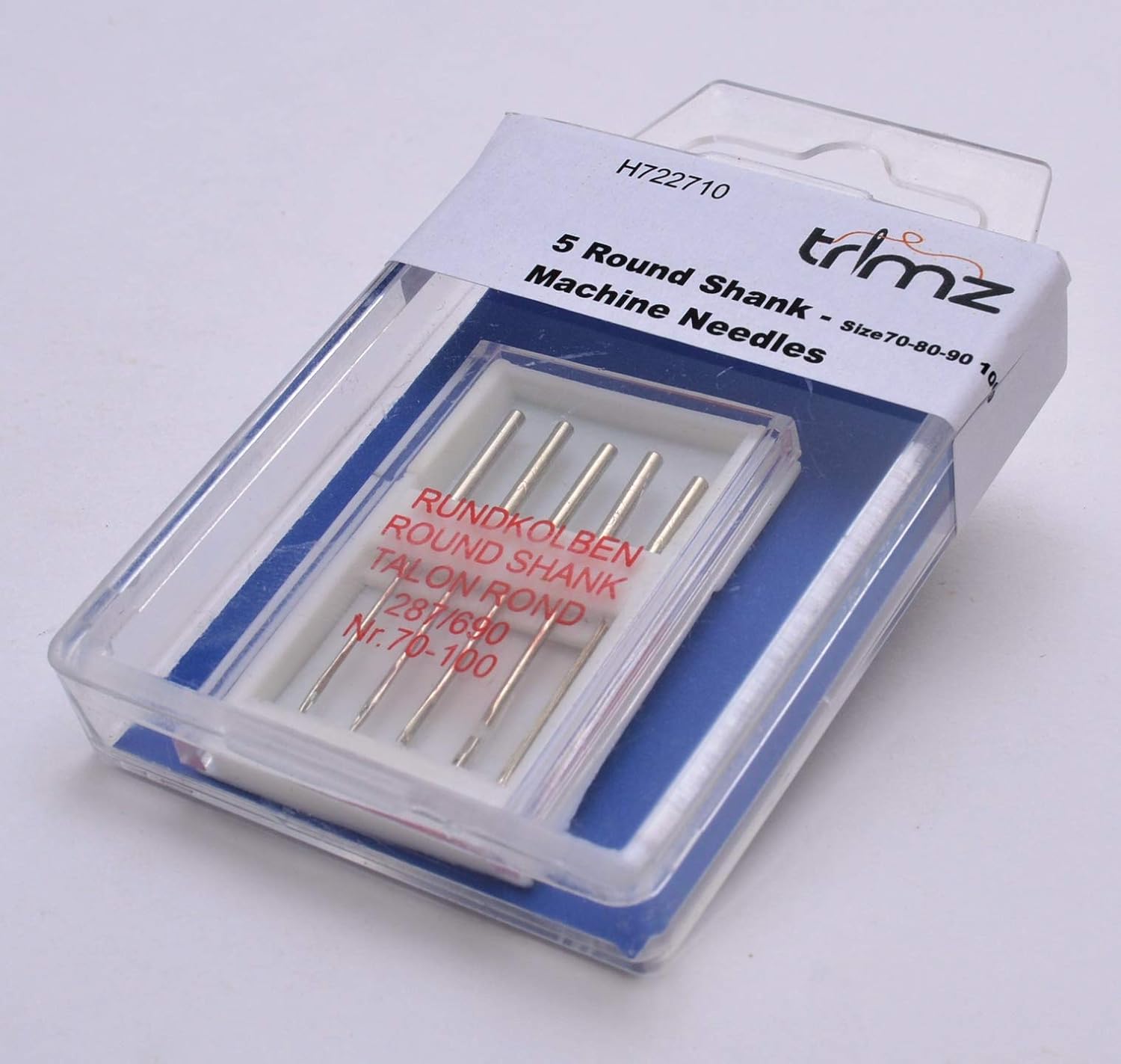 TSL 5 x Round Shank Sewing Machine Needles Nr.70-100, Metal, Silver, 4 x 0.1 x 0.1 cm - Image 3