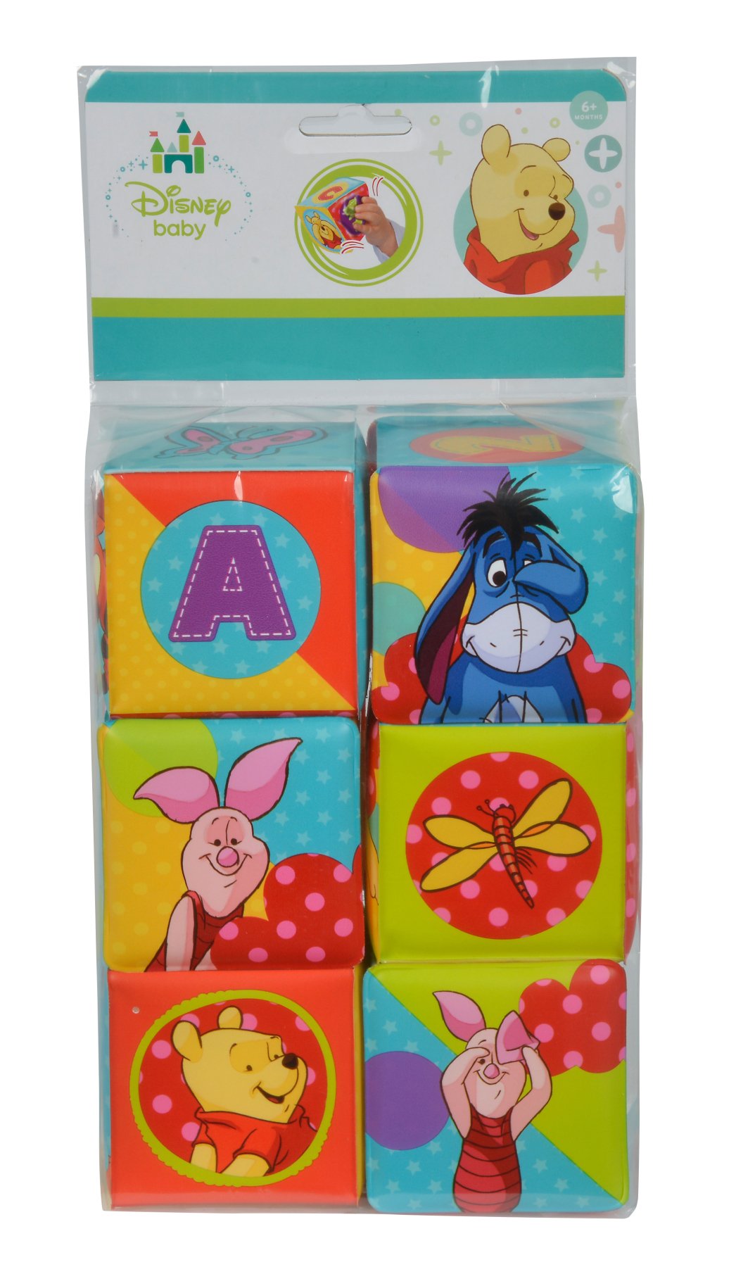 Simba 109331003 "Winnie The Pooh Soft Stacking Cube