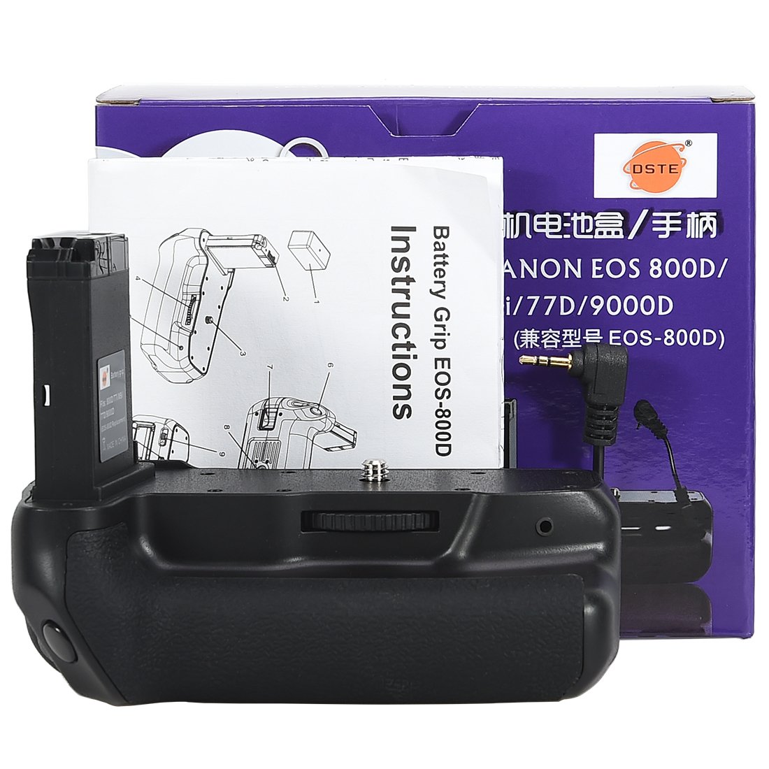 DSTE EOS-800D Vertical Battery Grip for Canon EOS 800D T7i X9i 77D 9000D
