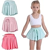 3 Pack Butterfly Flowy Shorts Skirts for Girls Tennis Cheer Stuff Athletic Preppy Running Sports Skirt for Teen Girls