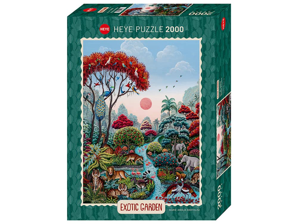 Heye Wildlife Paradise 2000-Piece Jigsaw Puzzle, Zilver