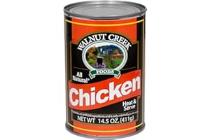 AmishTastes Walnut Creek Canned Boneless Chicken Pieces, All Natural, Heat & Serve, 14.5 Oz. (Case of 12)