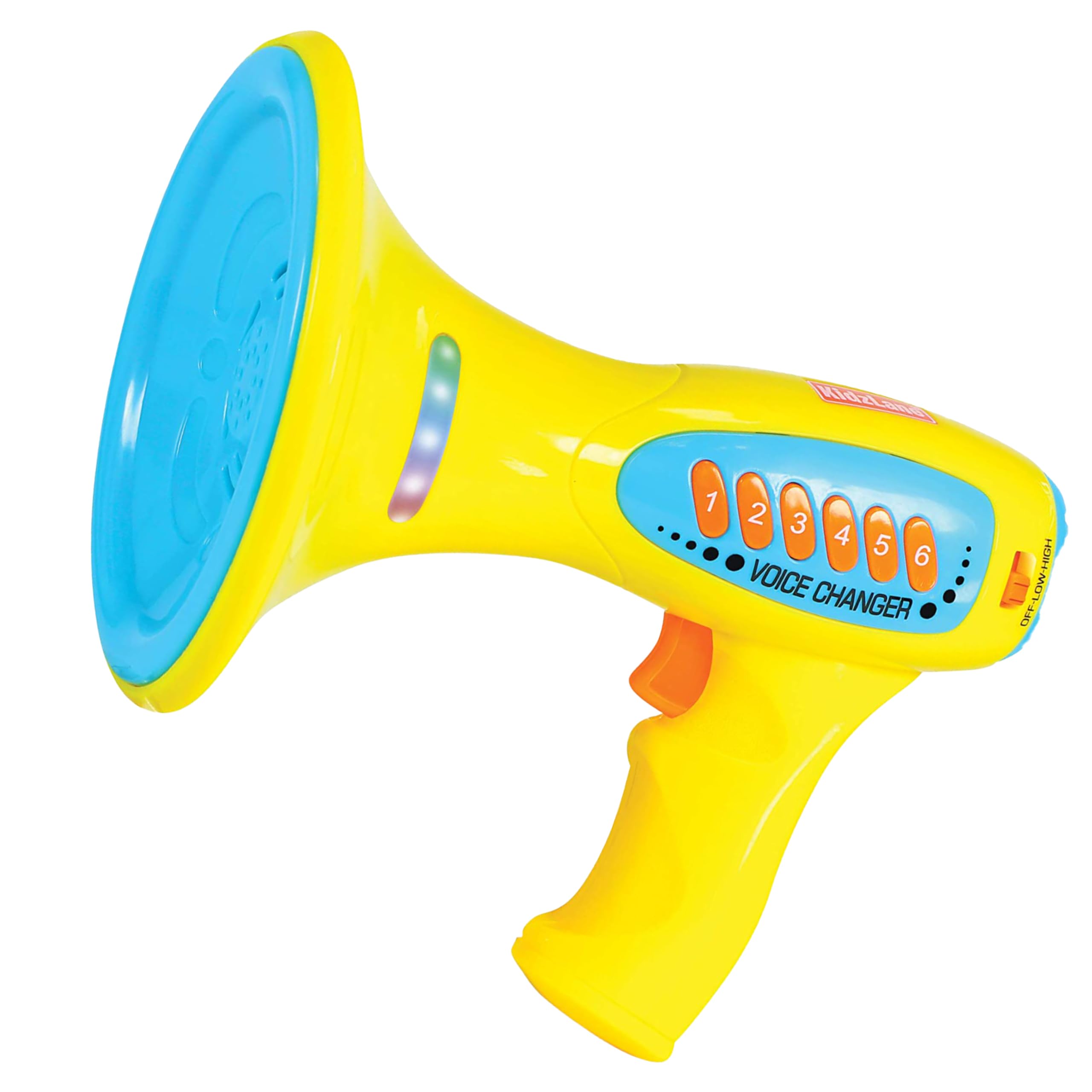 Photo 1 of ***DAMAGED - SEE NOTES/PICTURES***Kidzlane Voice Changer for Kids - Kids Microphone Toy with LED Lights and 5 Different Sound Effects - Voice Changer for Girls, Boys, Teens Age 5 Years and Up - Blue