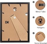 Scholar Tree A4 Frame 3 Pack Black Wooden Picture Frame with Mount view 8