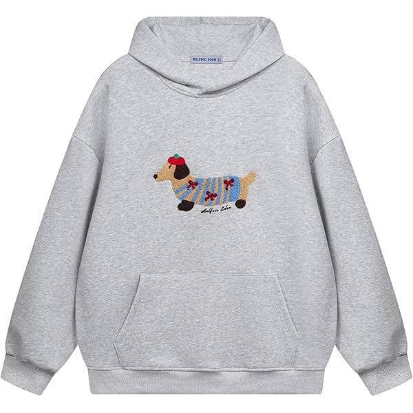 リリー様DOG GRAPHIC VINTAGE OVERSIZE HOODIE Aelfric Eden Graffiti Dog Graphic Hoodie – Aelfric eden