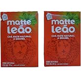 Leao - Natural Toasted Mate Tea in Bulk - 250g - 8.82 Oz (Pack of 2)