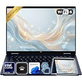 HP OmniBook X Flip 14" Next Gen AI 2-in-1 Laptop | 2K Touchscreen | Intel Core Ultra 5 226V | 16GB DDR5 RAM | 256GB PCIe SSD | Win 11 | Backlit Keyboard | Built for Work, Creativity &amp; Productivity