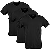 Gildan Mens Cotton Stretch T-Shirts, Multipack