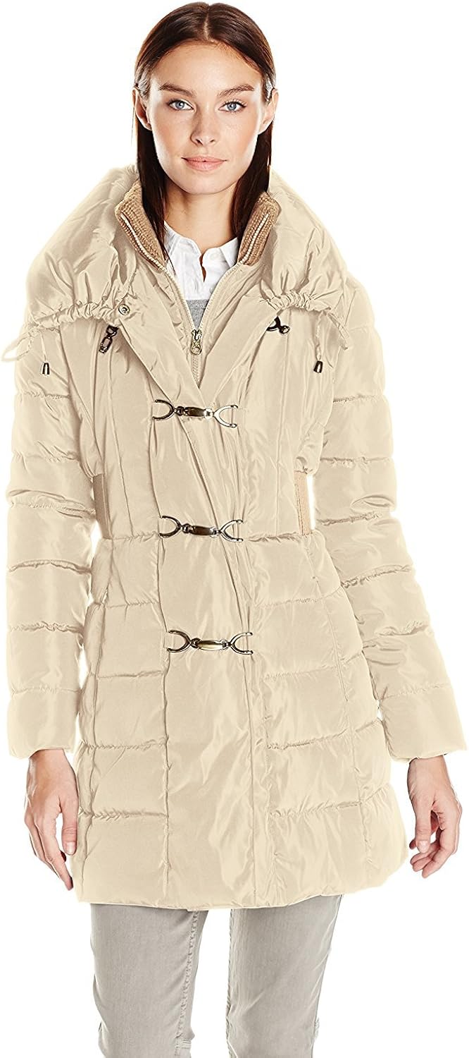 jessica long length jacket with shawl collar hood