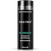 THICK FIBER Hair Fibers for Women &amp; Men with Thinning Hair, (Dark Auburn), 28g, Hair Loss Concealer, Covers Bald Spots, Hairline &amp; Sparse Areas, Natural Fuller Looking Hair