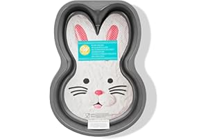 Wilton Bunny Cake Pan Aluminum Non-Stick Heavy Duty Large
