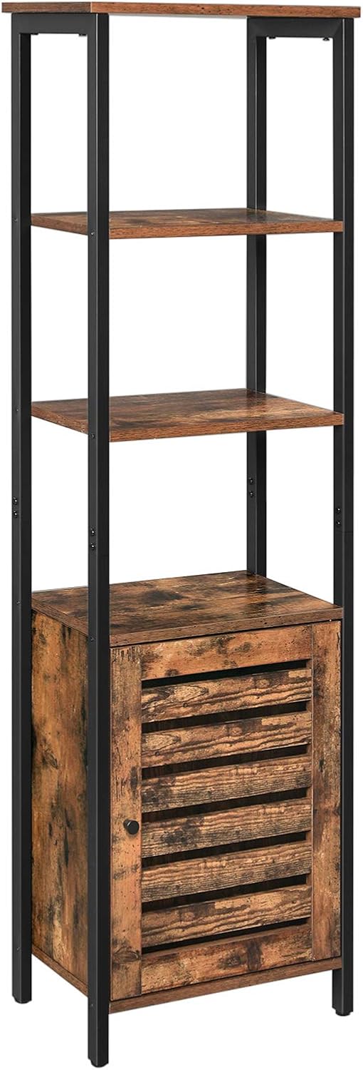 Scaffale Metallico 4 Ripiani Regolabili Con Ruote - Portata 158 Kg - Organizer Per Cucina, Bagno, Dispensa E Garage - Nero 90x35x150 Cm