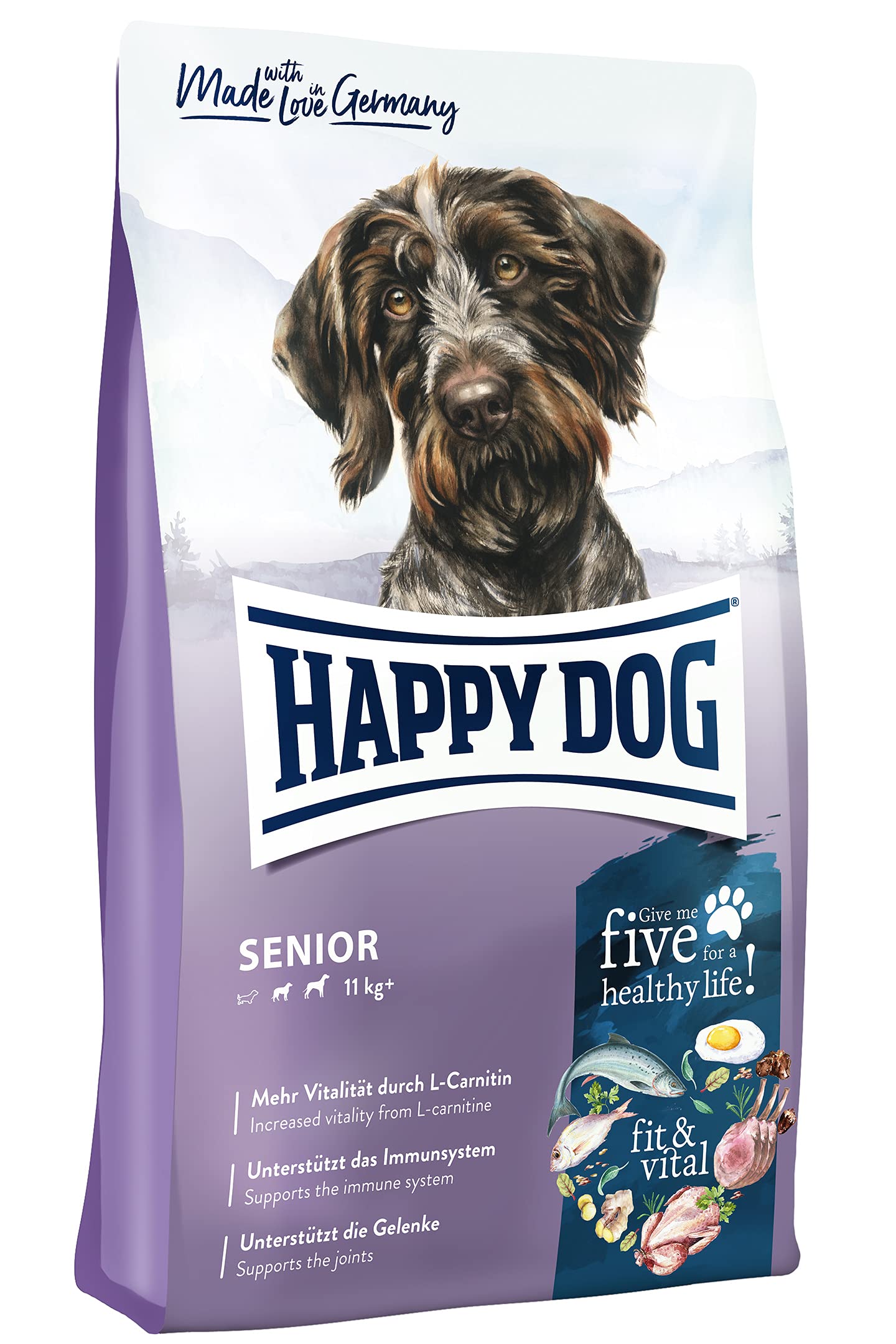 Happy Dog Senior, 12 kg Brown