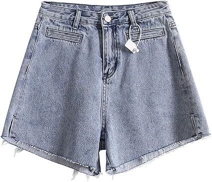 Amazon Co Jp Sdakvdns 女性のウルトラショートジーンズ 洗浄したハイウエストデニムショートパンツ Size S 家電 カメラ