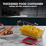 AEX Manual Food Chopper 550ml Pull Cord Non Electric Persoan Red view 5