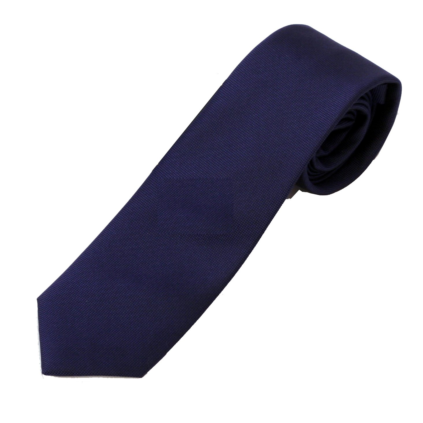 Cravatta Uomo Elegante - Strisce Bianche E Blu - 145x8 Cm - In Poliestere Satinato - Per Occasioni Formali - Foto 8