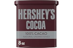 HERSHEY'S Natural Unsweetened Cocoa Powder Can, 8 oz