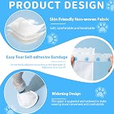 GBULTR 20pcs Disposable Dog Boots for Injured Paws Waterproof Bandage Covers view 3