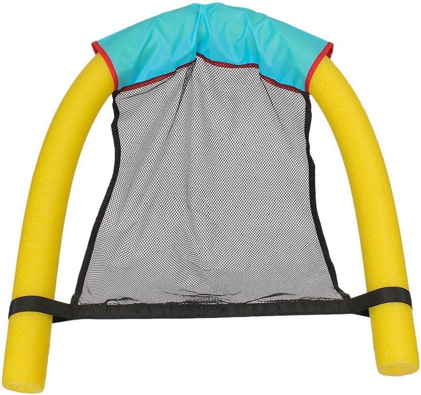 Leezo Swimming Floating Chair Pool Seats Pool Noodle Chair Pool Floating Bed Chair for Kids & Adults - 3 Colors