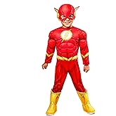 Rubies DC Comics Superheroes: The Flash Costume for Toddlers, Boy's 2T