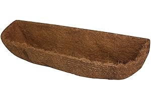 Arcadia Garden Products 1540 Coco Liner for Wall Trough Planter, 24-Inch, 12, Brown
