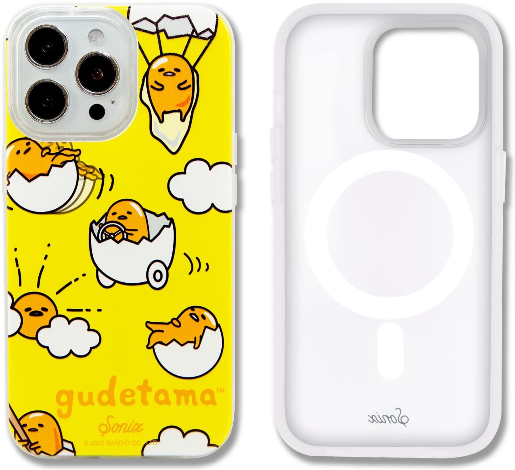 Sonix x Sanrio Case for iPhone 14 Pro | Compatible with MagSafe | 10ft Drop Tested | Gudetama Image Sonix x Sanrio Case for iPhone 14 Pro | Compatible with MagSafe | 10ft Drop Tested | Gudetama Image