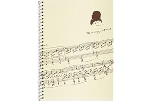Blank Sheet Music Composition Manuscript Staff Paper Art-Music-Notebook 50 Pages 26x19cm