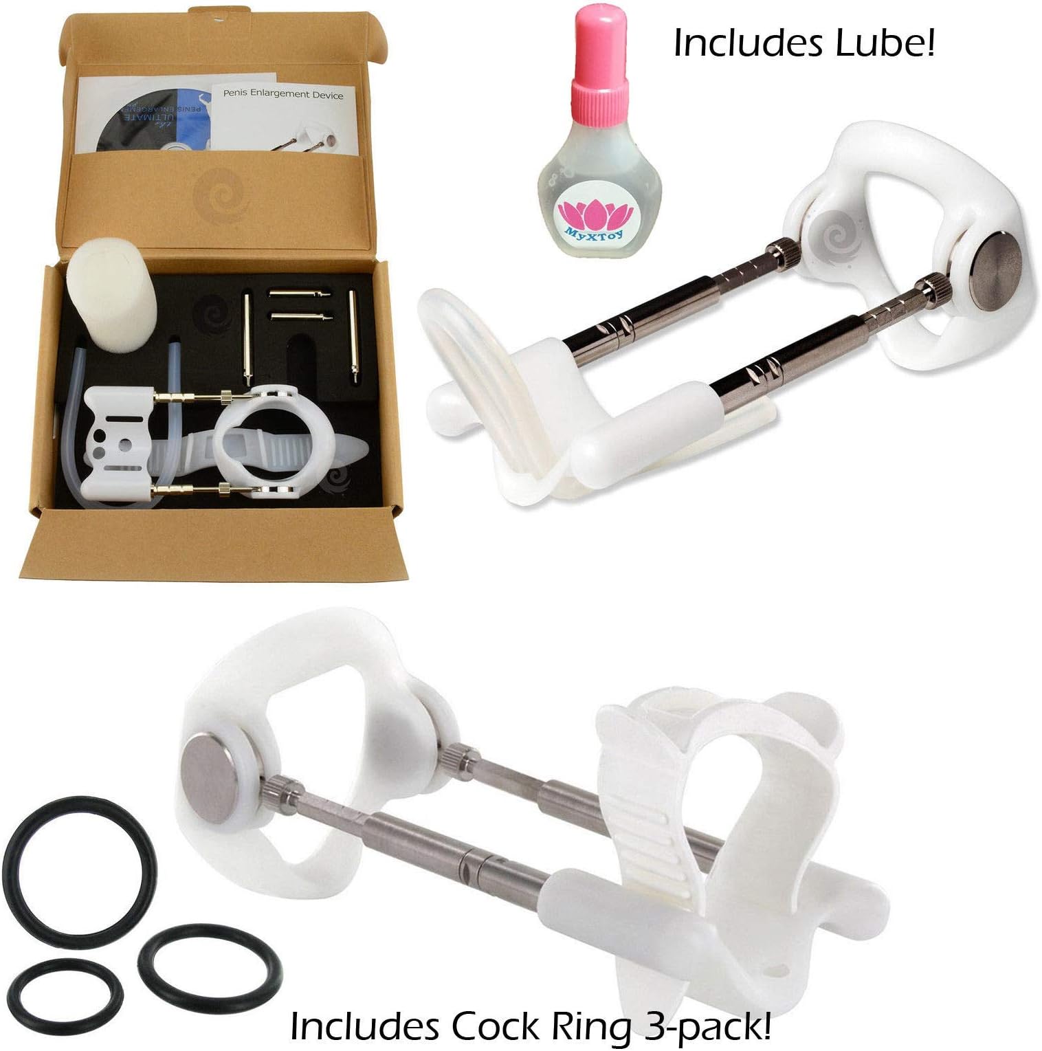 MixExtend Enlarger Enlargement Stronger Growth of Up with 3 Ring + Gift