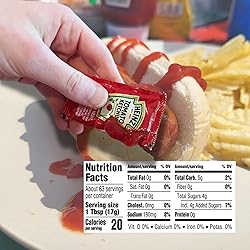 Gift Set: Ketchup Packets (9g) – 50 Count with