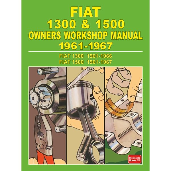 1957-1973 Fiat 500 - 500d - 500f - 500l Factory Workshop Manual